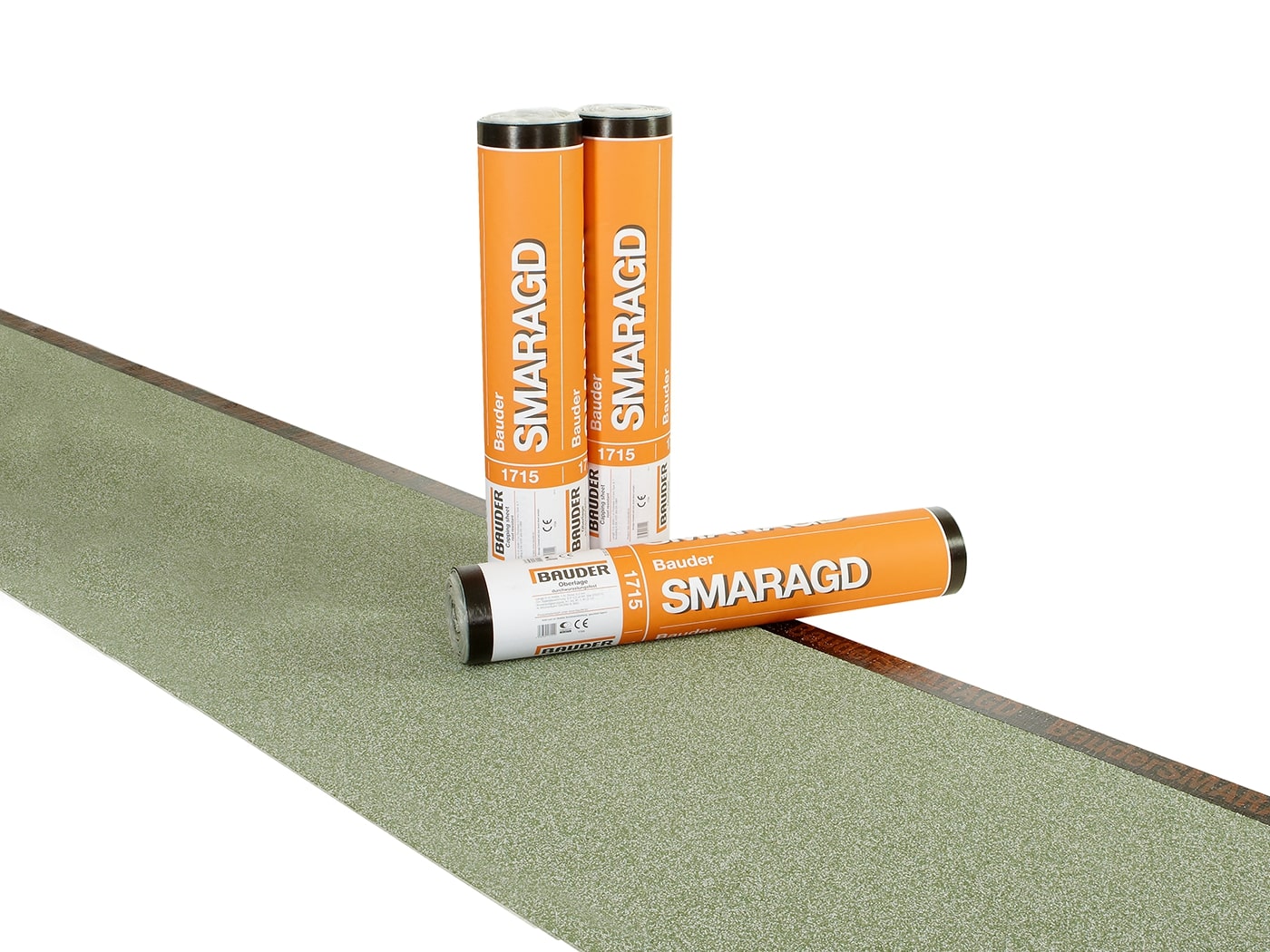 BauderSMARAGD.jpg Bauder SMARAGD 5,2mm 5m2/kom 24kom/pal - bit. završni sloj - Slika 1